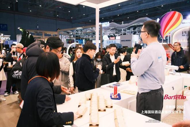 百胜图（barsetto）以创新技术引爆全场PG麻将胡了试玩平台Hotelex上海展——(图4)
